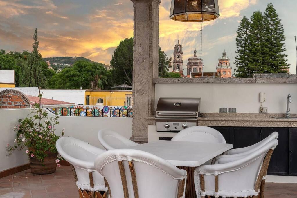 Elegant 3Br Home With Rooftop & Grill In Centro San Miguel San Miguel de Allende Buitenkant foto